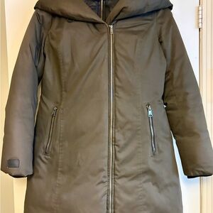 Soia & Kyo Khaki Puffer Jacket